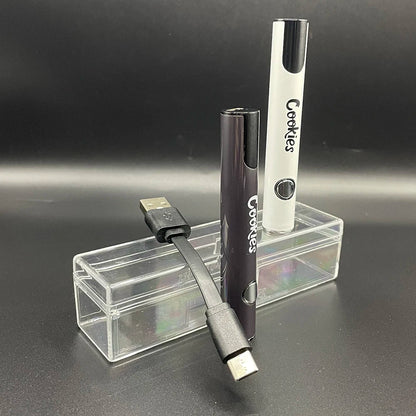 510 Thread Electric Soldering Iron – Welding Heating Tool Pen with LCD Display, Adjustable Voltage, 650mAh Battery for Cookies