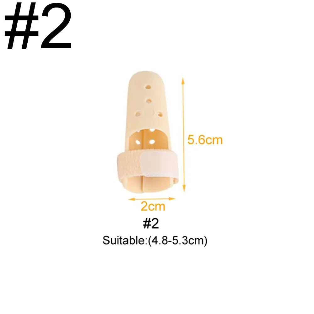 Tcare Adjustable Finger Splint Brace — Finger Support Protector for Arthritis, Joint Injury & Pain Relief