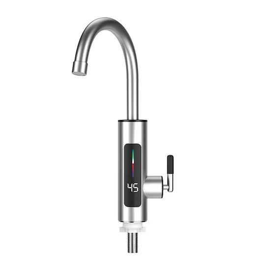 3000W 220V Electric Kitchen Water Heater Tap – Instant Hot & Cold Stainless Steel Faucet