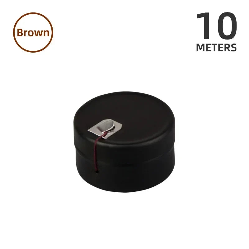 Microblading Eyebrow Mapping String - 10/20M Pre-Inked Brow Mapping Thread for Permanent Makeup Tattoo Design Tool