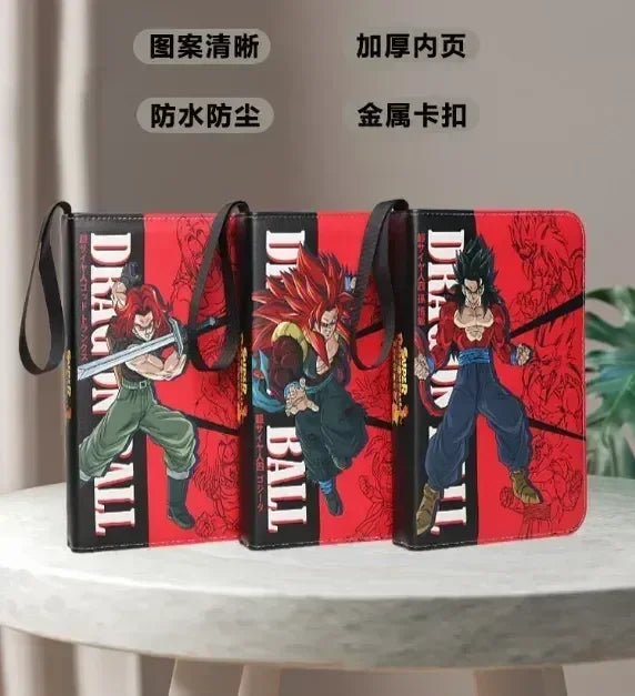 Anime Dragon Ball Card Album – 400/900pcs Storage Binder for Vegeta IV Game Cards, Kids Gift