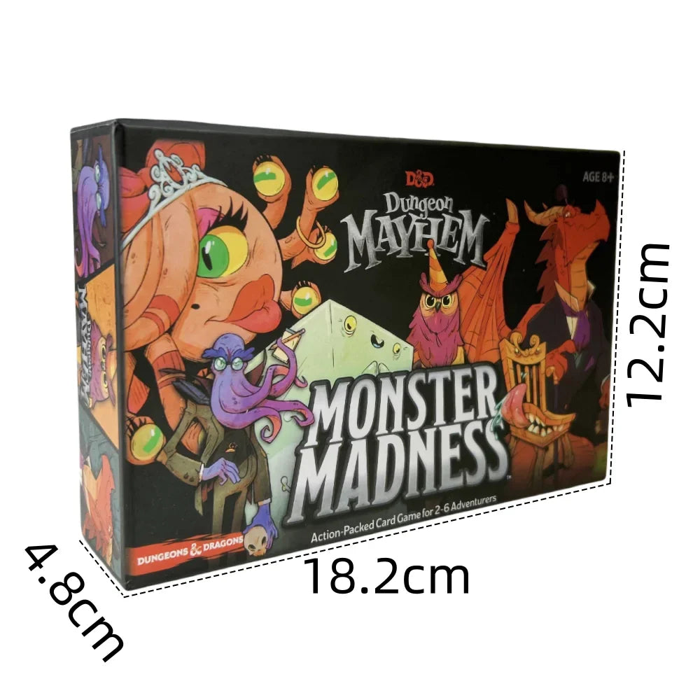 Dungeon Mayhem Card Game - Family Fun Board Game Deck for Party Play & Strategy Entertainment