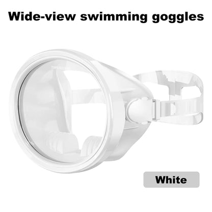Full-Face Snorkeling Mask - Waterproof Anti-Fog 180° Panoramic Diving Goggles for Adults