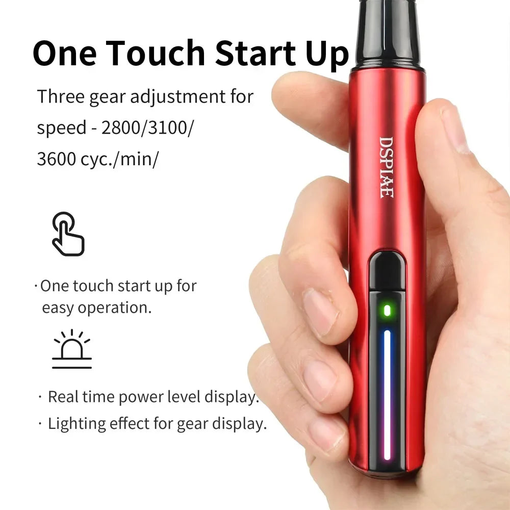 DSPIAE ES-A Reciprocating Sander – Electric Grinding Pen for DIY Plastic & Military Model Sanding, Craft Tool