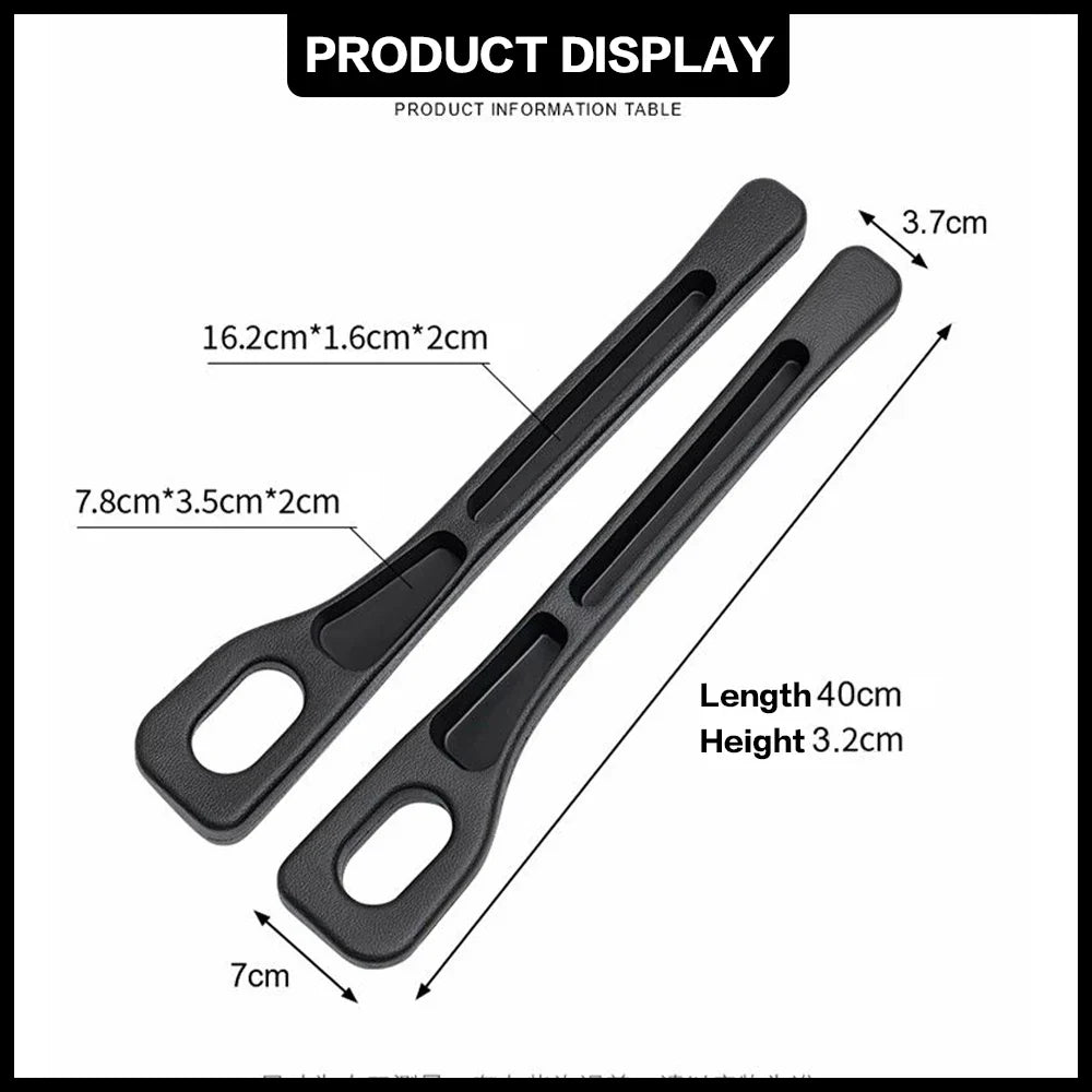 2PCS Tesla Model X S 3 Y 2021-2025 Car Seat Gap Fillers - Interior Decoration Box, Auto Accessories for Between Seats