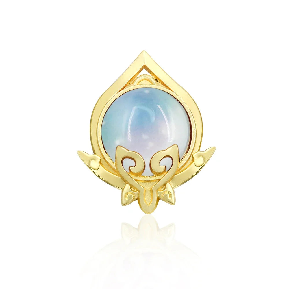 Genshin Impact Sumeru Vision Brooch Pins - Tighnari Collei Dori Nilou Element Badge Cosplay Lapel
