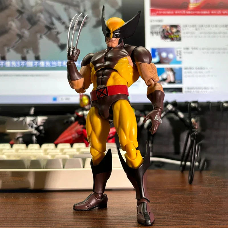 Ct Toys Wolverine Deadpool Mafex 138 Action Figure - Deadpool 3 Movie Model Statue for Collection & Gifts