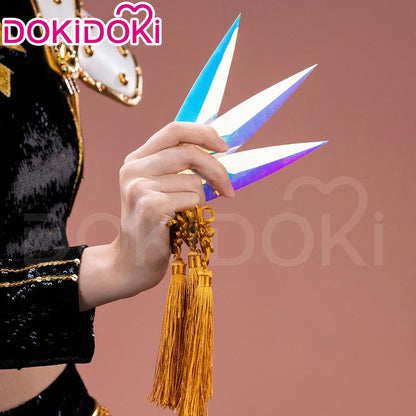 Zoeyy DokiDoki Cosplay Wig – Star Hair Style for Women, Includes Free Wig Cap, Halloween & Costume Props