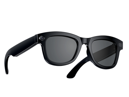AI Smart Glasses with HD Anti-Shake Camera — Video Recording, Voice Call, Noise Reduction, Wireless Bluetooth Headset Goggles