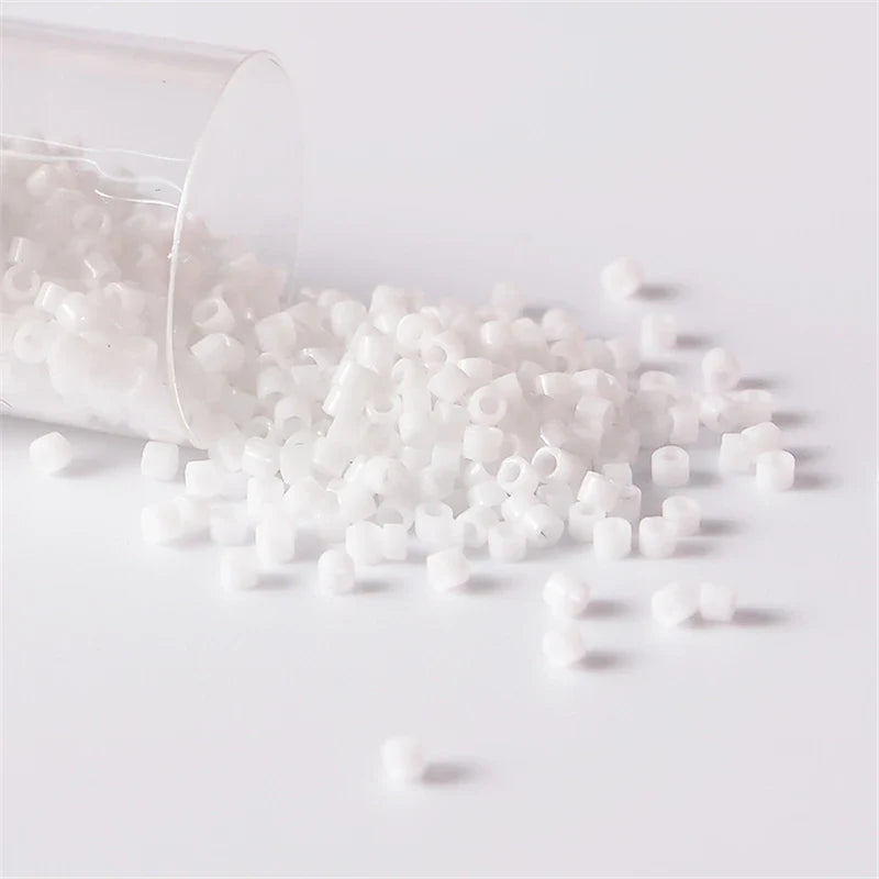 Miyuki Delica Seed Beads - 11/0 Glass Beads for DIY Jewelry, Bracelet Making & Craft Projects