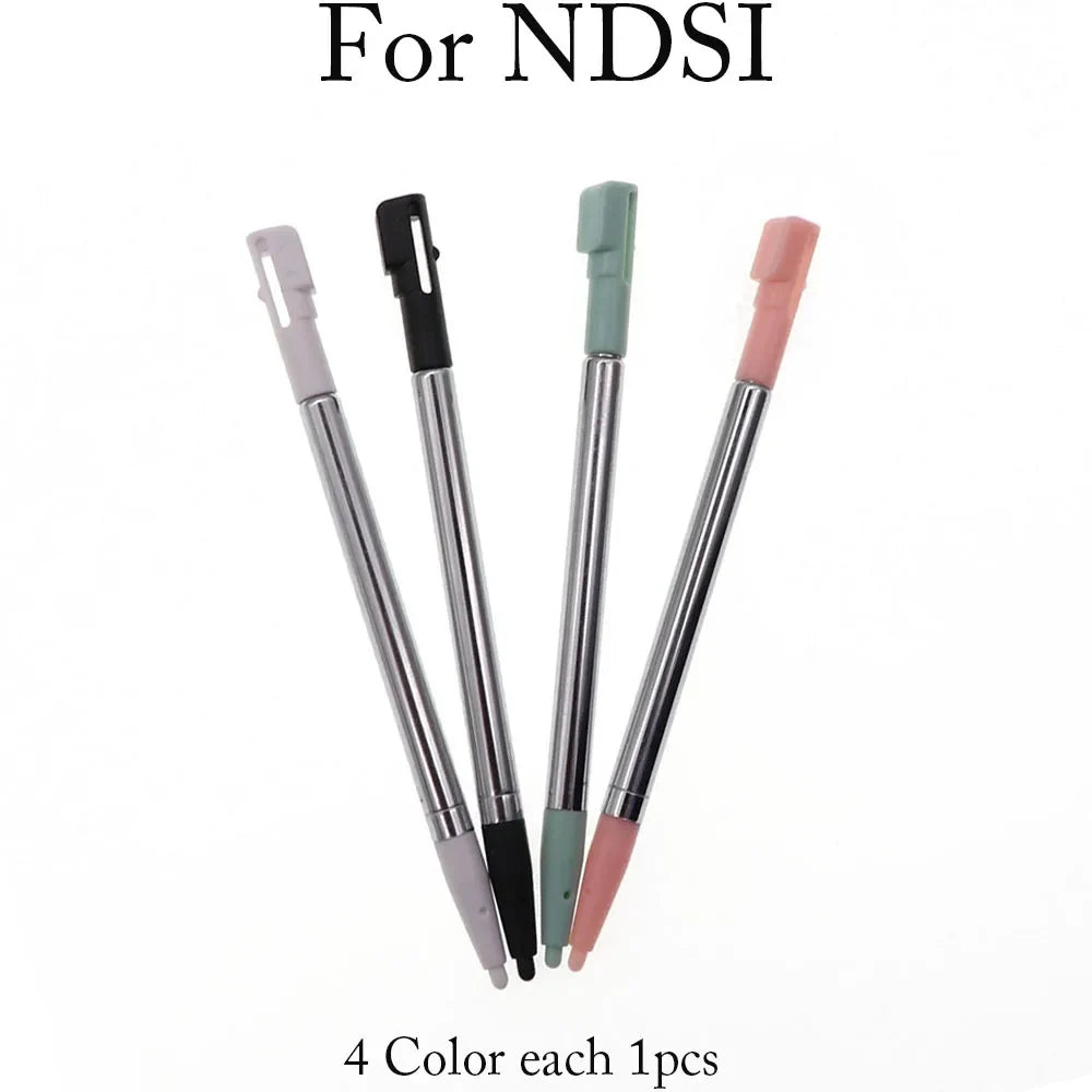 Touch Screen Stylus Pen - Plastic & Metal Replacement Pen for NDSL, NDSi, 2DS, 3DS XL & Wii U