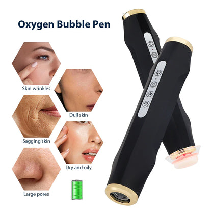 CO2 Glam Pod for Bubble Facial – Aqua Facial Skincare Pods with CO2 Serum Gel for Spa Treatment and Revive