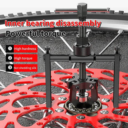 3-Claw Bearing Puller - Versatile Inner Gear Extractor Tool for Automotive Maintenance and DIY Repairs