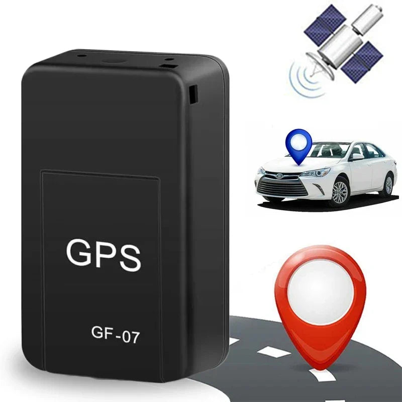 Mini GF07 GPS Car Tracker – Real-Time Magnetic SIM Anti-Theft Waterproof Locator Device