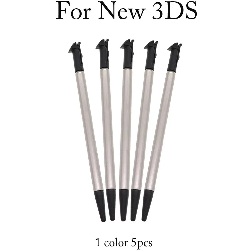 Touch Screen Stylus Pen - Plastic & Metal Replacement Pen for NDSL, NDSi, 2DS, 3DS XL & Wii U