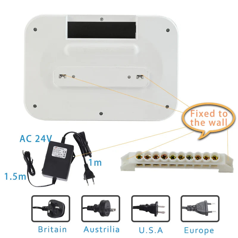 8 Station WiFi Smart Sprinkler Controller – Indoor Irrigation System, Remote Control via Phone, Alexa Compatible