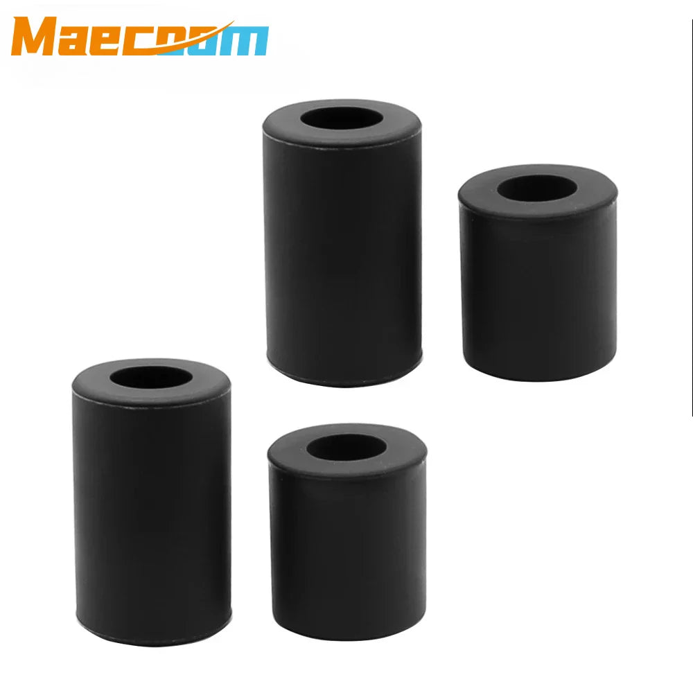 3D Printer Hot Bed Leveling Silicone Spacer Set – High Temperature Solid Column Parts Kit (3 Long + 1 Short) for CR-10/CR-10S/Ender-3 Repair & Upgrade Accessories
