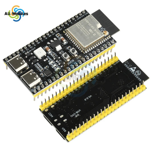 ESP32-S3 Dual Type-C Development Board - N16R8 N8R2 Core Module with Antenna Base for IoT Projects