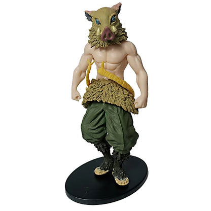 Demon Slayer Anime Figures – Kimetsu No Yaiba Tanjiro Nezuko Zenitsu Inosuke Action Doll Toys