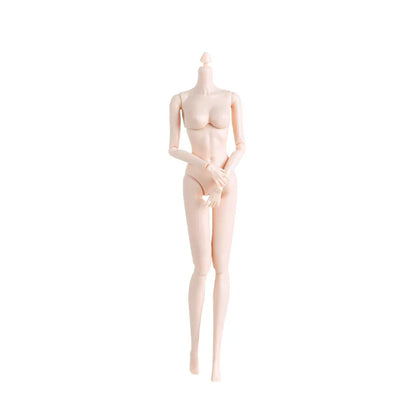 29cm 1/6 Doll Body Accessories – Flat-Foot Replacement Legs for Supermodel Dolls, DIY Dress-Up Toy in White, Normal & Tan Skin