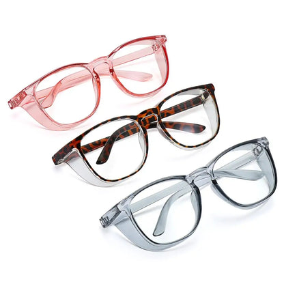Safety Glasses with UV400 Protection - Anti-Fog, Blue Light Blocking, Anti-Saliva, Dust-Proof Goggles for Men & Women