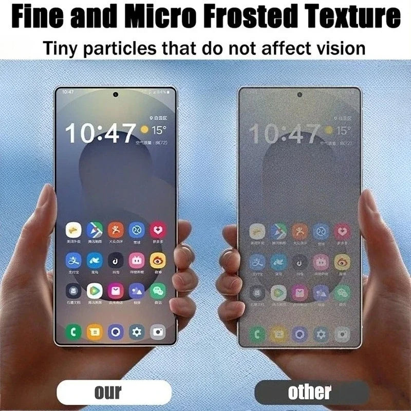 4-Pack Matte Hydrogel Screen Protector - Samsung Galaxy S25 S24 S23 Ultra S22 S21 S20 S10 Series Film