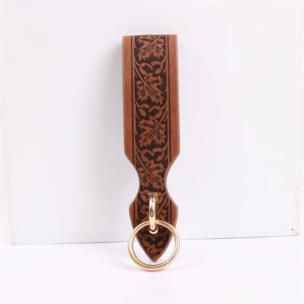 6PCS Medieval Cosplay Belts – Elf Leaf Embossed Leather with Potion Bottle, Viking Halloween