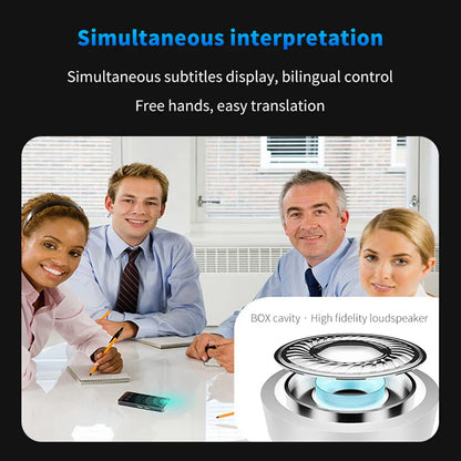 S85 Pro Language Translator Device – 138 Languages, 4-Inch Screen, Offline Voice & Video Translation, 8GB Storage, 2000mAh Battery