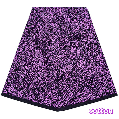 African Ankara Wax Fabric - Real Cotton Diamond Print for Party Dress & DIY Sewing