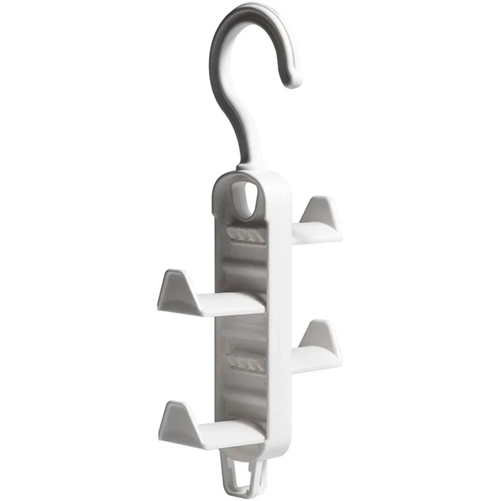 Multifunctional Wardrobe Bag & Clothes Rack – Traceless Hanging Hook for Hats, Bags, and Doors, No Drilling Needed