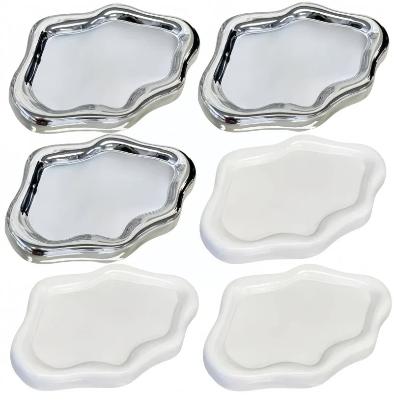Cloud-Shaped Jewelry Tray - Decorative Organizer for Rings, Earrings, Bracelets & Necklaces Vanity Bedroom Decor