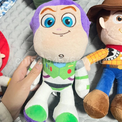 Woody Buzz Lightyear Plush Toy - 23cm Cute Cartoon Stuffed Doll Pendant for Kids Gift & Home Decor