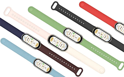Waterproof Silicone Sport Strap for Xiaomi Mi Band 8/9 NFC – Replacement Smartwatch Bracelet