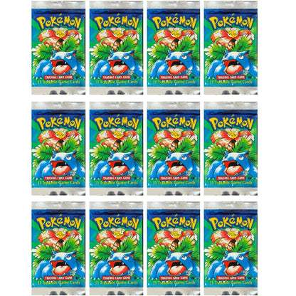 Pokémon Booster Packs Base Fossil Jungle - 11 Cards Per Pack & 36 Pack Booster Box Proxy Game Cards Collection