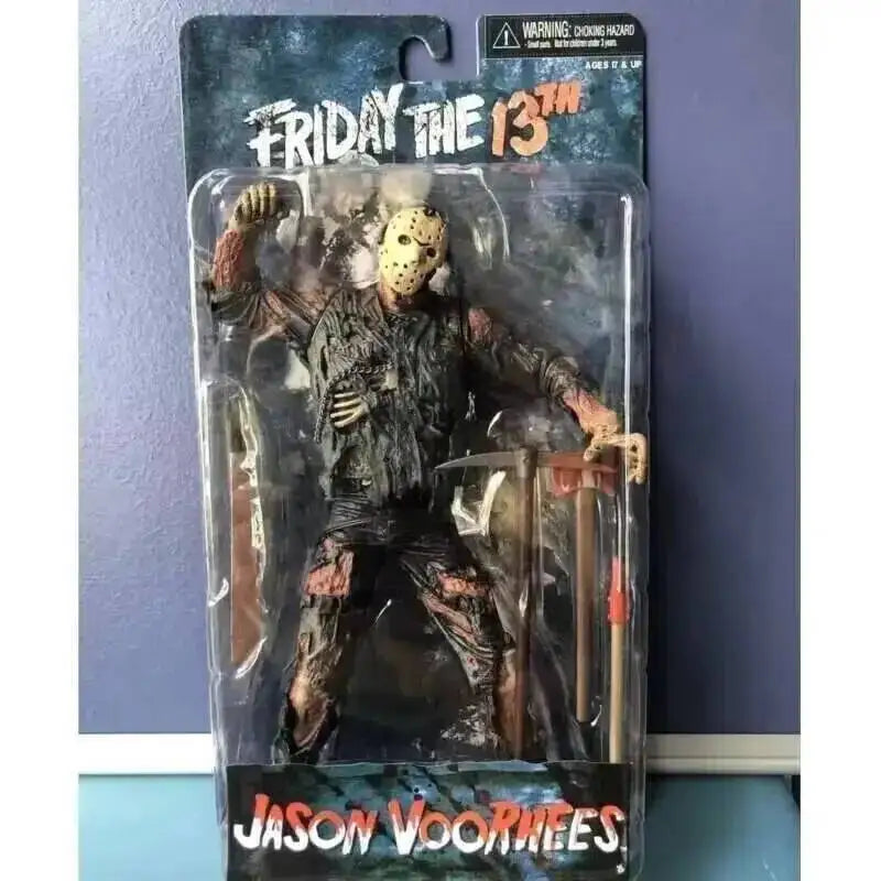 Michael Myers Horror Action Figure - Halloween Pumpkin Decor Toy Collectible Gift for Horror Fans