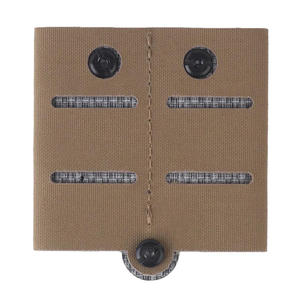 Tactical MOLLE M System Mounting Adapter - Quick Release Accessory Adapter for Hunting & Shooting Magazine Pouches