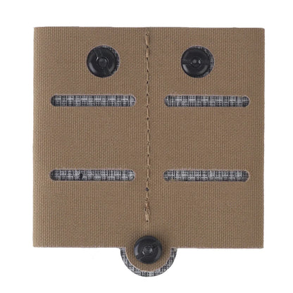 Tactical MOLLE M System Mounting Adapter - Quick Release Accessory Adapter for Hunting & Shooting Magazine Pouches
