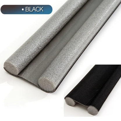 Flexible Door Bottom Seal Strip - Windproof Dustproof Weatherstrip Guard and Draft Blocker for Home Doors
