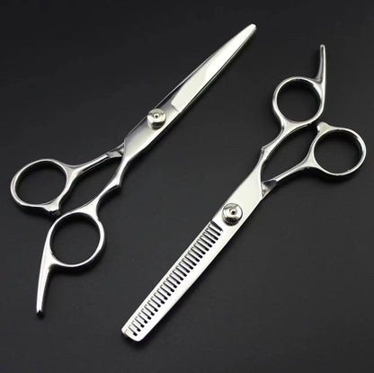 Pet Grooming Scissors Set – Professional Dog Hair Trimming Tools, Bent Scissors & Clippers for Teddy Haircuts