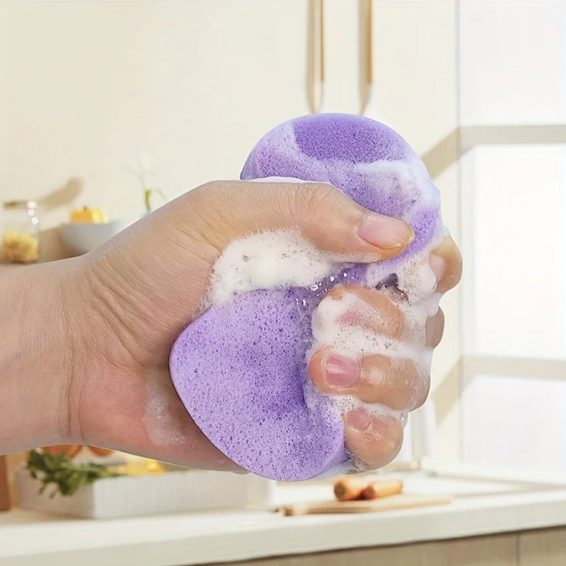 12PCS Heavy Duty Kitchen Dishwashing Sponges – Multi-Purpose Cleaning Scrub Sponges for Home Use