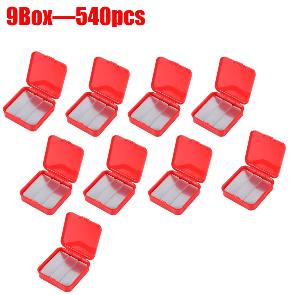 Double-Sided Adhesive Tape — 60-600PCS Reusable Transparent Wall Mount Stickers, Heavy-Duty & No-Trace