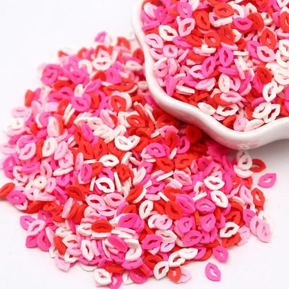 Boxi Polymer Clay Sprinkles - Star, Flower & Fruit Slice DIY Nail Art Accessories