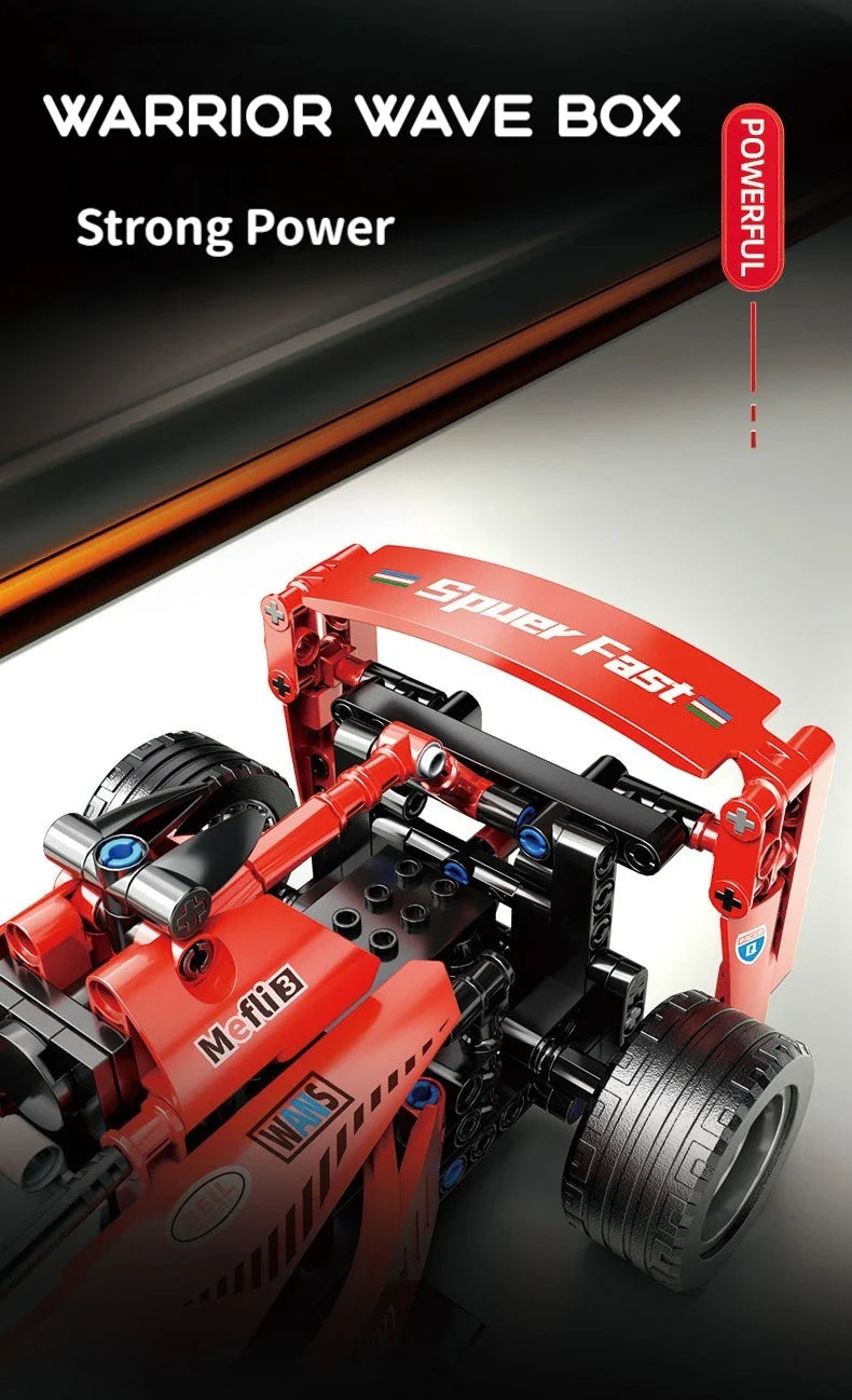 1642PCS F1 W14 E Performance Speed Car Building Blocks – Technical Vehicle Model, Compatible with 42171, DIY Toy Gift for Kids