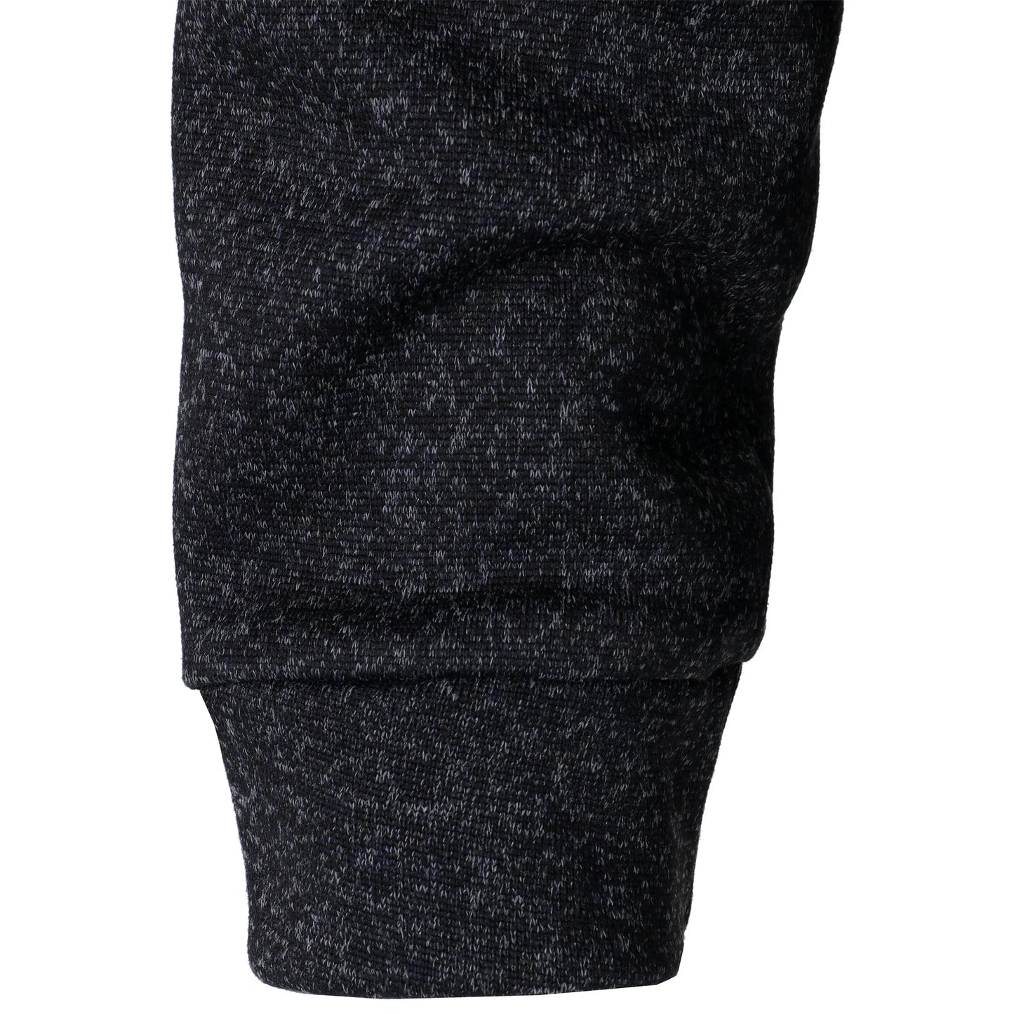 Men's Stand Collar Knit Sweater - Autumn Winter Long Sleeve Casual Knitted Pullover Top