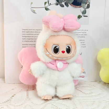 Labubu V1 V2 V3 Doll Clothes — Plush Idol Angel Wings Series DIY Decoration & Accessories Gift
