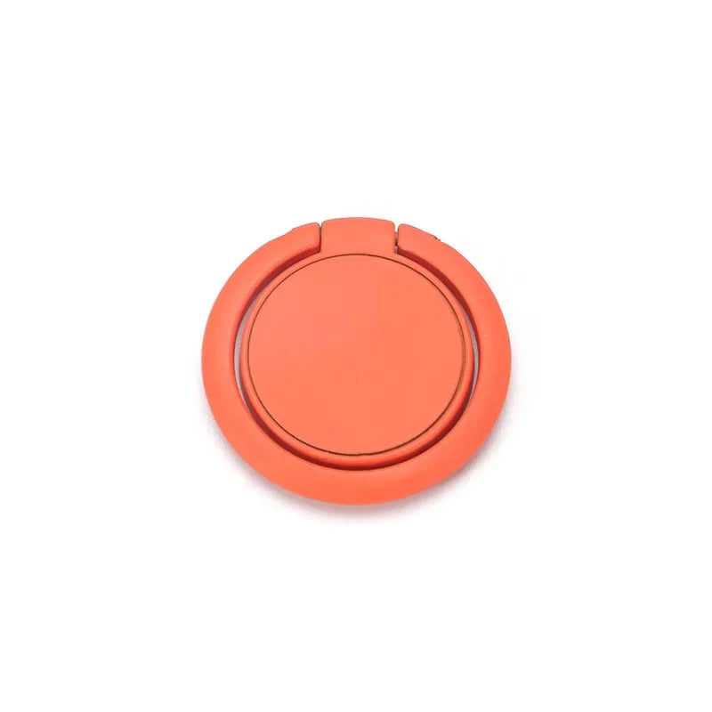 360° Rotating Finger Ring Holder Stand - Magnetic Car Mount & Universal Phone Back Sticker Pad Grip