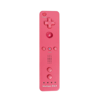 2-in-1 Nintendo Wii Controller Set — Wireless Motion Plus Gamepad with Silicone Case