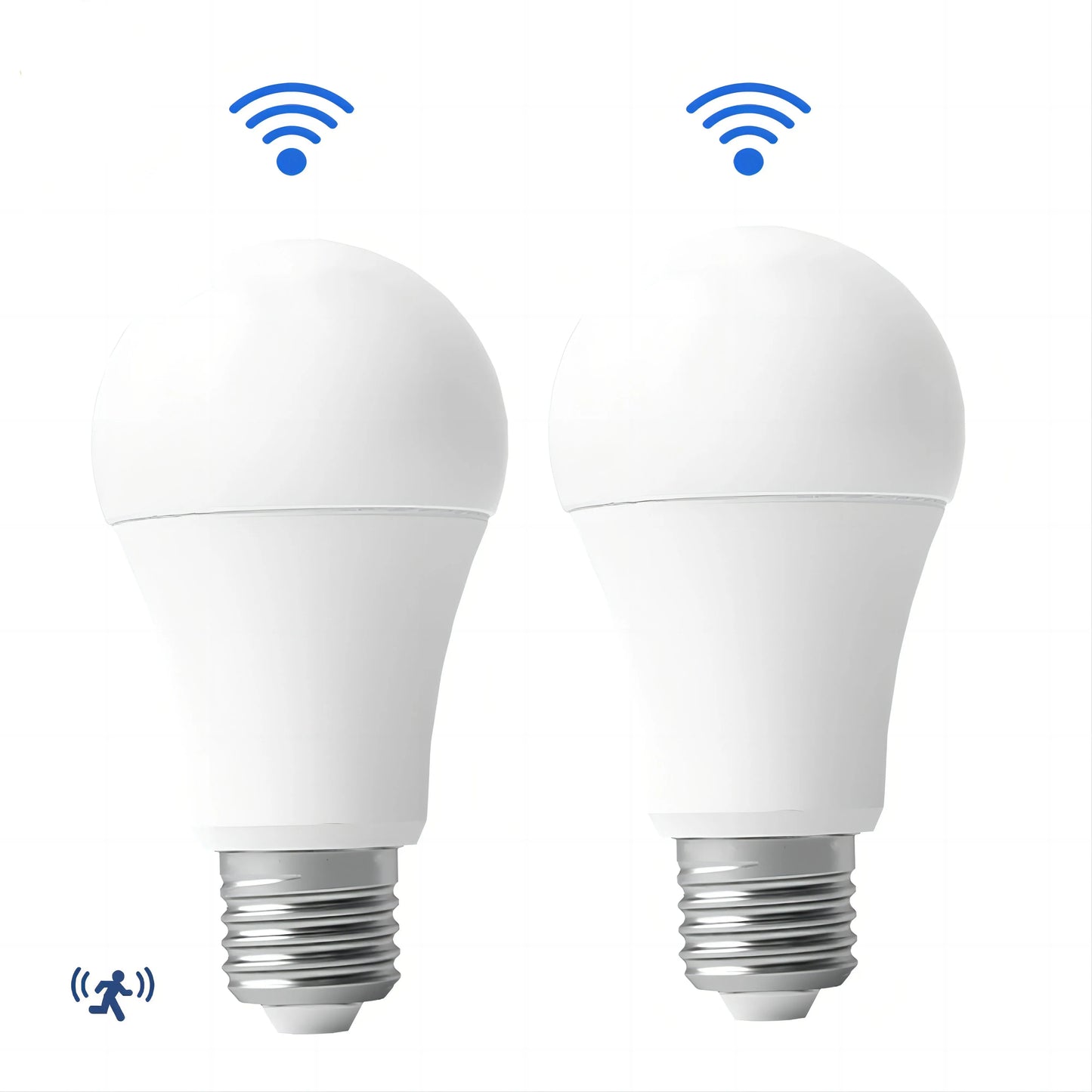 E27 LED Motion Sensor Bulb 6W–20W Radar Auto On Light Lamp 110V/220V for Home, Staircase & Pathway Lighting