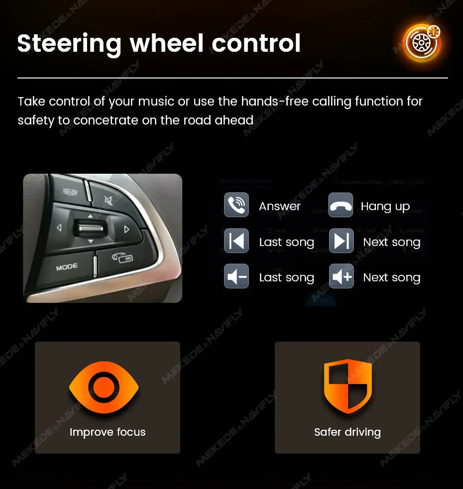 1DIN Universal 6.86" MP5 Car Radio – Wireless CarPlay Android Auto Multimedia Video Player with AUX, USB, SWC, Bluetooth & Touchscreen