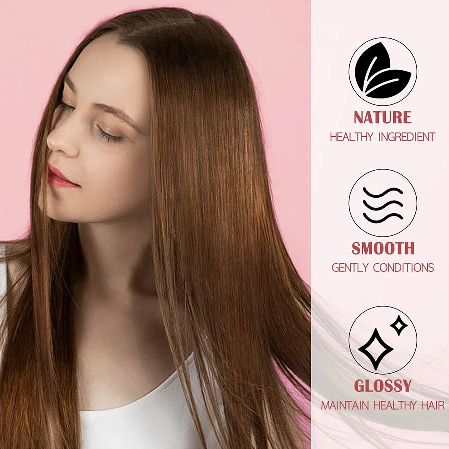 Thermal Hair Protection Spray - Heat Protector Serum for UV Damage Defense, Moisturizing & Nourishing Hair Care